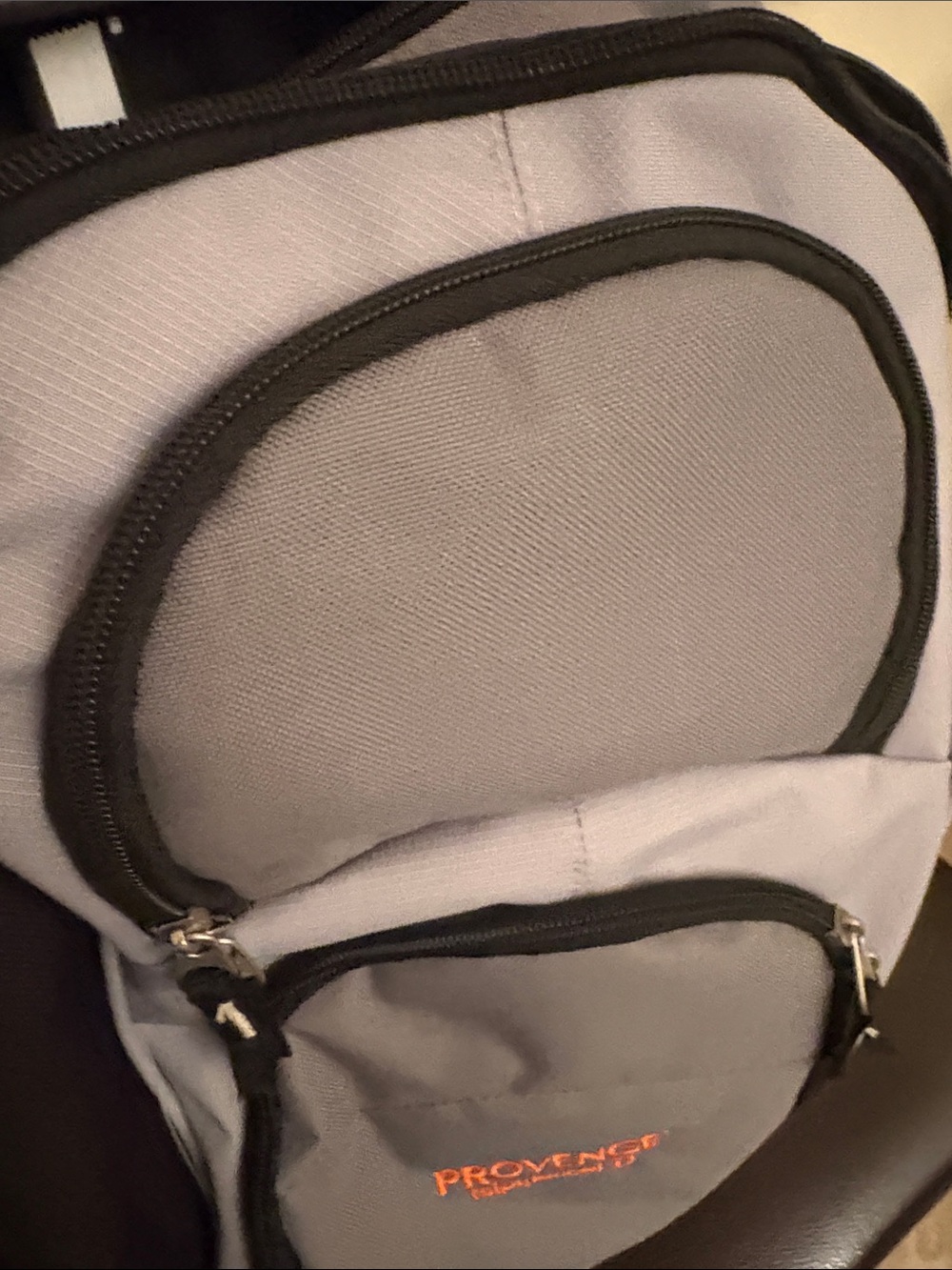 Gray and Black Rolling Backpack - Picture 9 of 12